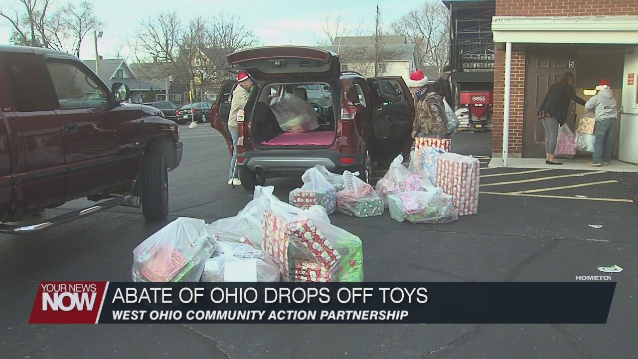 ABATE of Ohio delivers Christmas toys to WOCAP